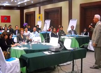 Future Lions leaders undergo training from respected community leaders.